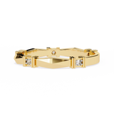 14k round wedding band with E-F color VVS-VS clarity diamonds 161