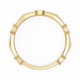 14k round wedding band with E-F color VVS-VS clarity diamonds 161