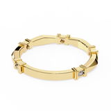 14k IGI certified round wedding band with E-F color VVS-VS clarity diamonds 161