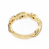14k IGI certified round wedding band with E-F color VVS-VS clarity diamonds 162