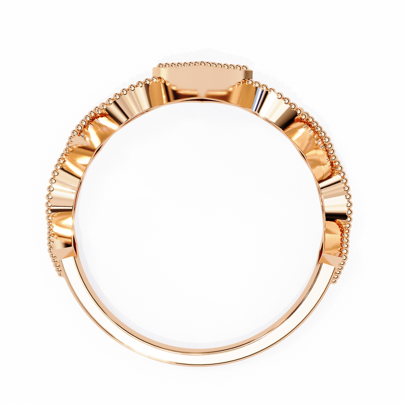 14k IGI certified round wedding band with E-F color VVS-VS clarity diamonds 166