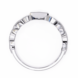 14k IGI certified round wedding band with E-F color VVS-VS clarity diamonds 166
