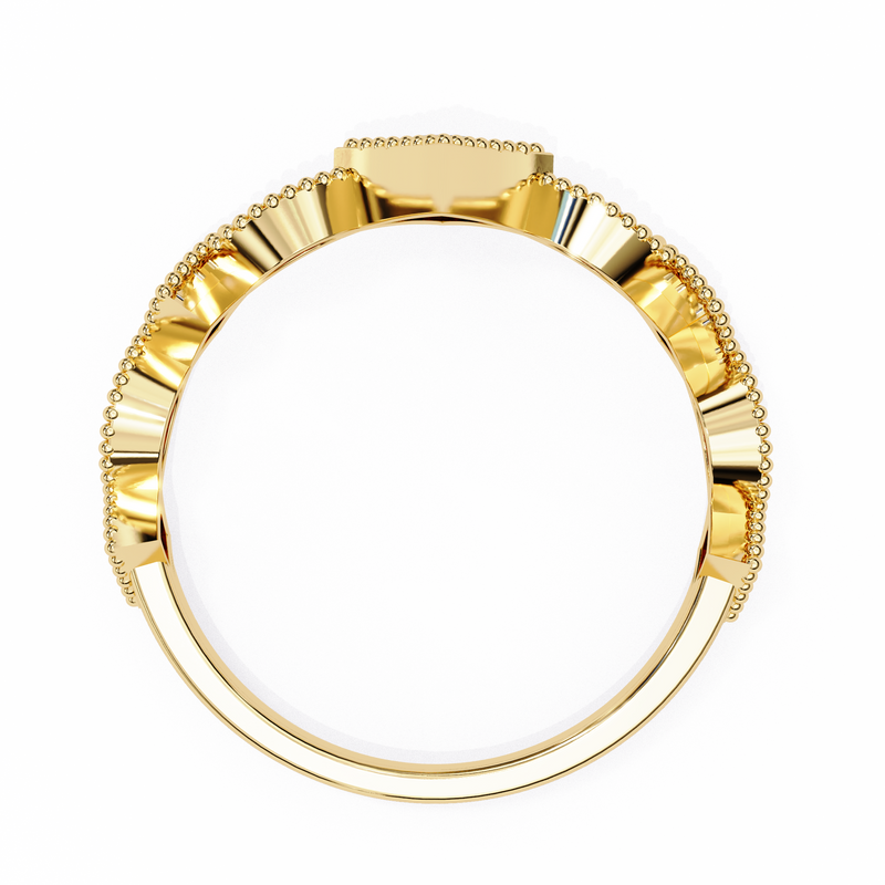 14k IGI certified round wedding band with E-F color VVS-VS clarity diamonds 166