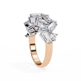 14k IGI certified baguette wedding band with E-F color VVS-VS clarity diamonds 171
