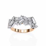 14k IGI certified baguette wedding band with E-F color VVS-VS clarity diamonds 171