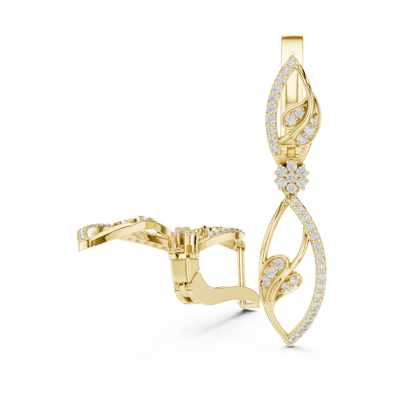 Earring 17@7 - Yellow Gold - Image