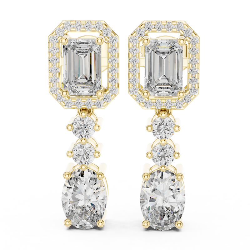 Earring 183@7 - Yellow Gold - Image