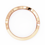14k IGI certified round wedding band with E-F color VVS-VS clarity diamonds 177