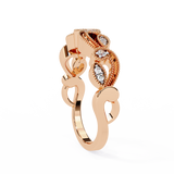 14k round wedding band with E-F color VVS-VS clarity diamonds 178