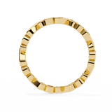 14k round wedding band with E-F color VVS-VS clarity diamonds 180