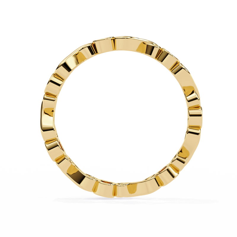 14k round wedding band with E-F color VVS-VS clarity diamonds 180