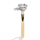 14k IGI certified round ring with E-F color VVS-VS clarity diamonds 181