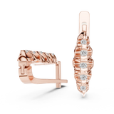 Earring 18@7 - Rose Gold - Image