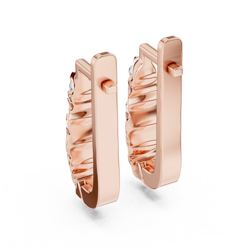 Earring 18@7 - Rose Gold - Image