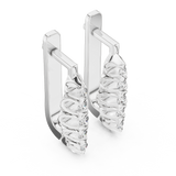 Earring 18@7 - White Gold - Image
