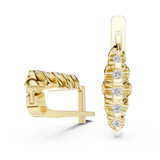 Earring 18@7 - Yellow Gold - Image