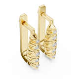 Earring 18@7 - Yellow Gold - Image