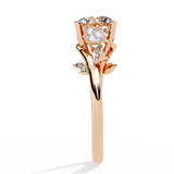 14k IGI certified round ring with E-F color VVS-VS clarity diamonds 187
