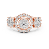 Ladies Ring 19#120001L - Rose Gold - Image