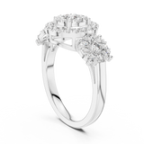 Ladies Ring 19#120001L - White Gold - Image
