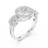 Ladies Ring 19#120001L - White Gold - Image