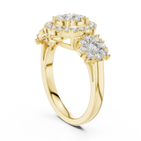 Ladies Ring 19#120001L - Yellow Gold - Image