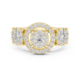 Ladies Ring 19#120001L - Yellow Gold - Image