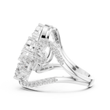 Ladies Ring 19#120002L - White Gold - Image