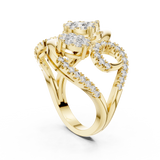 Ladies Ring 19#120002L - Yellow Gold - Image