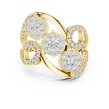 Ladies Ring 19#120002L - Yellow Gold - Image