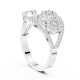Ladies Ring 19#120003L - White Gold - Image