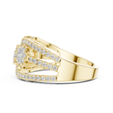 Ladies Ring 19#120004L@7 - Yellow Gold - Image
