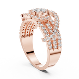 Ladies Ring 19#120005L - Rose Gold - Image