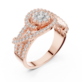Ladies Ring 19#120005L - Rose Gold - Image