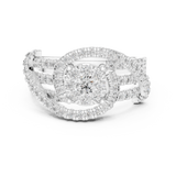 Ladies Ring 19#120005L - White Gold - Image