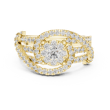 Ladies Ring 19#120005L - Yellow Gold - Image