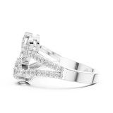 Ladies Ring 19#120006L - White Gold - Image