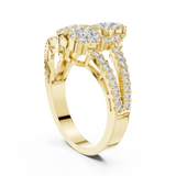 Ladies Ring 19#120006L - Yellow Gold - Image
