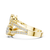 Ladies Ring 19#120006L - Yellow Gold - Image