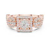 Ladies Ring 19#120007L - Rose Gold - Image