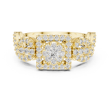 Ladies Ring 19#120007L - Yellow Gold - Image