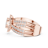 Ladies Ring 19#120008L - Rose Gold - Image