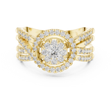 Ladies Ring 19#120008L - Yellow Gold - Image