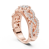 Ladies Ring 19#120009L - Rose Gold - Image