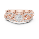 Ladies Ring 19#120009L - Rose Gold - Image