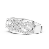 Ladies Ring 19#120009L - White Gold - Image