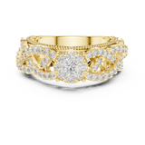 Ladies Ring 19#120009L - Yellow Gold - Image