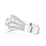Ladies Ring 19#120012L - White Gold - Image