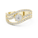 Ladies Ring 19#120012L - Yellow Gold - Image