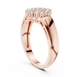 Ladies Ring 19#120013L - Rose Gold - Image